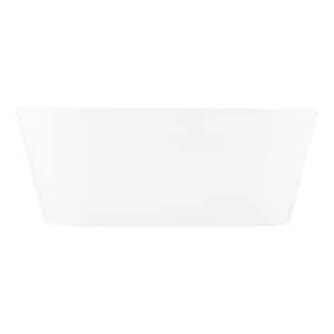 Hot Sale ✨ Signature Hardware Leith 58-1/2 x 31-3/4 in. Soaker Freestanding Bathtub Center Drain in White ⭐ 5 Hot Sale ✨ Signature Hardware Leith 58-1/2 x 31-3/4 in. Soaker Freestanding Bathtub Center Drain in White ⭐ - Image 3