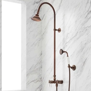 New π Signature Hardware Exposed Single Handle Single Function Shower System in Oil Rubbed Bronze π₯ 3 New π Signature Hardware Exposed Single Handle Single Function Shower System in Oil Rubbed Bronze π₯