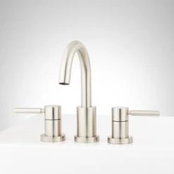 Hot Sale ⌛ Signature Hardware Edenton Two Handle Roman Tub Faucet in Brushed Nickel 🥰