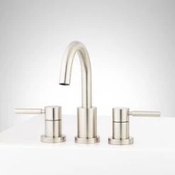 Hot Sale ⌛ Signature Hardware Edenton Two Handle Roman Tub Faucet in Brushed Nickel 🥰 -Signature Hardware Shop Query 834