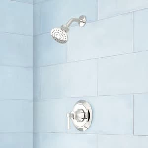 Wholesale ✔️ Signature Hardware Pendleton 1.8 gpm Shower Faucet Trim with Single Lever Handle in Polished Nickel ⭐ 7 Wholesale ✔️ Signature Hardware Pendleton 1.8 gpm Shower Faucet Trim with Single Lever Handle in Polished Nickel ⭐ - Image 5