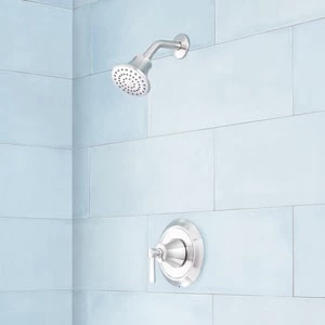 Best Sale π Signature Hardware Pendleton 1.8 gpm Shower Faucet Trim with Single Lever Handle in Brushed Nickel π 3 Best Sale π Signature Hardware Pendleton 1.8 gpm Shower Faucet Trim with Single Lever Handle in Brushed Nickel π