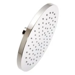 Promo ⌛ Signature Hardware Custom Showering 8 in. Single Function Full Showerhead in Polished Nickel 🔥