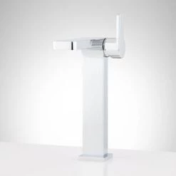 Budget 😉 Signature Hardware Hibiscus Single Handle Vessel Filler Bathroom Sink Faucet in Polished Chrome ⭐ -Signature Hardware Shop Query 864