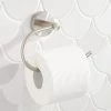 Best Pirce 🤩 Signature Hardware Edenton Wall Mount Single Post Toilet Tissue Holder in Brushed Nickel 👍 -Signature Hardware Shop Query 879