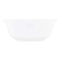 Budget ⌛ Signature Hardware Lindsey 59 x 30-3/4 in. Freestanding Bathtub Center Drain in White ✨ -Signature Hardware Shop Query 899