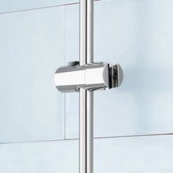 Promo 🤩 Signature Hardware Custom Showering 32-19/25 in. Shower Rail in Brushed Nickel ✔️ -Signature Hardware Shop Query 942