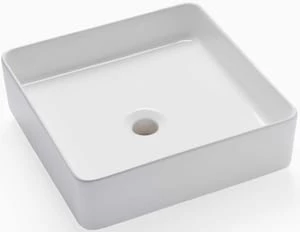 Wholesale 😀 Signature Hardware Hibiscus™ 16 in. Rectangular Fireclay Vessel Bathroom Sink in White 💯 3 Wholesale 😀 Signature Hardware Hibiscus™ 16 in. Rectangular Fireclay Vessel Bathroom Sink in White 💯