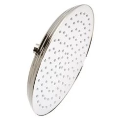 New 😀 Signature Hardware Custom Showering Single Function Rain Showerhead in Polished Nickel ⭐