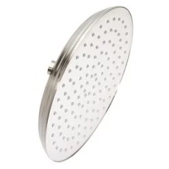Brand new 🛒 Signature Hardware Custom Showering Single Function Rain Showerhead in Brushed Nickel 👏