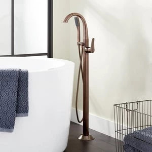 Best deal π Signature Hardware Provincetown 8.5 gpm Floor Mount Tub Filler with Single Lever Handle and 1.8 gpm Handshower in Oil Rubbed Bronze π€© 3 Best deal π Signature Hardware Provincetown 8.5 gpm Floor Mount Tub Filler with Single Lever Handle and 1.8 gpm Handshower in Oil Rubbed Bronze π€©